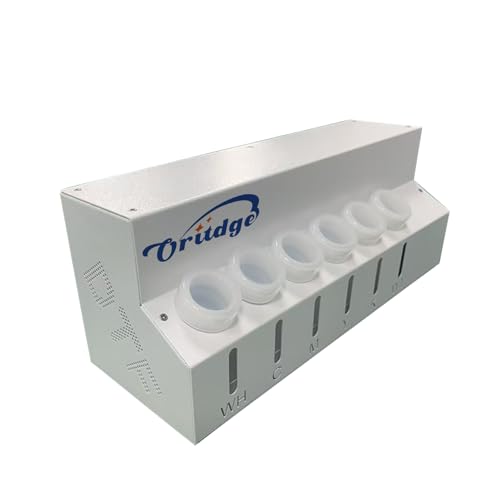 Oritdge DTF CISS Tintenzirkulationssystem für ET-8550, CISS Weißtinten Tintenzirkulationssystem, DTF CISS System fürTintennachfüllungen Kompatibel mit Epson ET-8550 Tintenstrahldrucker