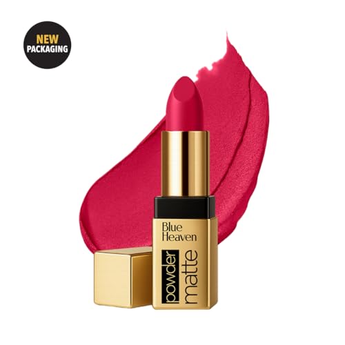 Image of Blue Heaven Powder Matte Lipstick Spicy Red