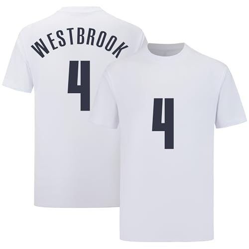 Mens/Women/Kids Basketball T-Shirt Russell Westbrook No Brand/Logos 100% Cotton for White