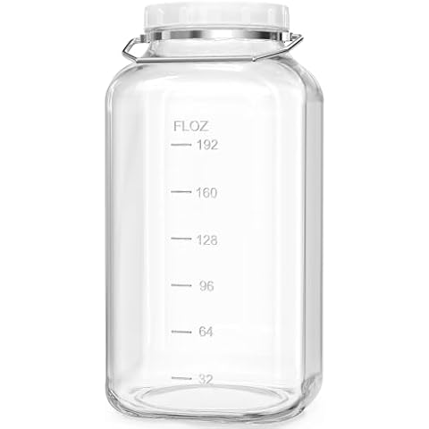 Folinstall 2 Gallon Glass Jar Cover