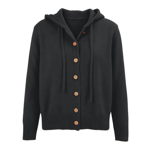 Cashmere Sweaters for Women Knit Hooded Cardigan Casual Fall Tops 2026 - image 7