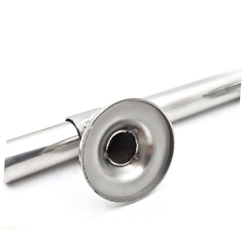 CLISPEED Poignée de Porte Blindée Acier Inoxydable Réglable Barre de Tirage Résistante Corrosion pour Maison et Bureau Design Simple