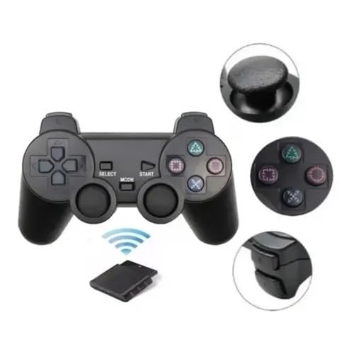 Controle Ps2 Sem Fio Joystick Play2
