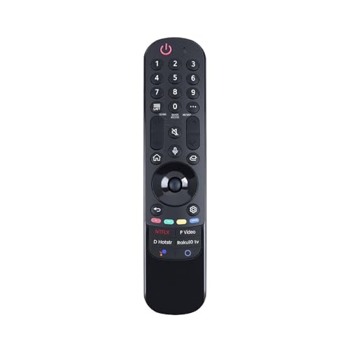 Image of marman Fit for Lg Magic Smart Tv Remote Original MR21GA Model Suitable for UHD OLED QLED 4K 8K WebOS NanoCell Television with Point-and-Click Functionality and Voice Command - Pairing Must !