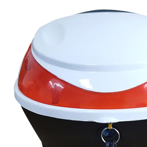 Maletero trasero impermeable con cierre de seguridad para resguardar equipaje 2