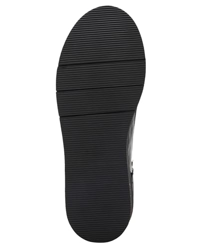 Steve Madden Women's Drift Ankle Boot, Black Leather, 7.5