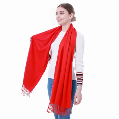 Image of Pashmina Scarf and Shawl - Soft Women Pashminas Wrap for Wedding Evening Party dresses