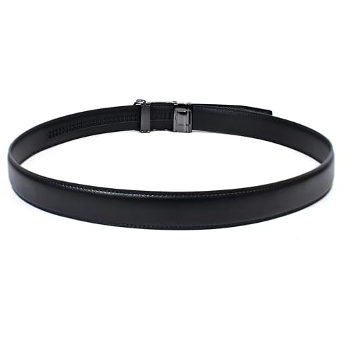 Image of WildHorn Men's Genuine Leather Belt for Men| Premium Auto-Lock Buckle | Adjustable up to 48 inch | Formal & Casual Wear | Micro-Adjust Fit | Stylish Gift Box Included