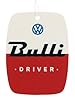 BRISA VW Collection - Volkswagen Air Freshener, Room Freshener, Deodorizer for Cars T1 Bus Campervan Motif (Vanilla/Red/Set of 2) #1