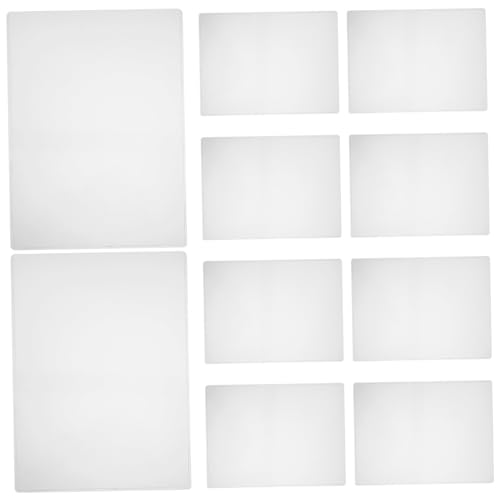 OFFIGAM 10個 防水製クリアペーパーストレージホルダー 書類類用多機能ファイル保護カバー 学習書類保護に