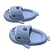 Claquettes à plateforme en forme de requin pour femme et homme - Antidérapantes - Tendance - Mignon requin - Pour la plage