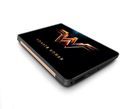 Image of Galaxsia Wonder Woman Vinyl Laptop Skin /Sticker /Cover /Decal Compatible for Any Laptop (Hp /Dell /Sony /Acer /Lenovo /Asus etc..) Brand Models of Size 14 Inches Laptop Or Notebook.