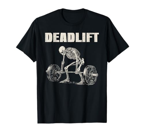 Funny Gym Outfits for Men and Women - T-Shirt Noir S - Humorous Skull Design - Coupe classique - Unisex-Adultes - Coton - Imported