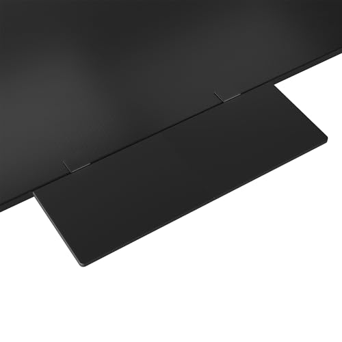 BONTEC Ergonomics Desk Extender Tray Colored Carbon Fiber, 27.2x9.5 Inch Table Mount Arm Rest Shelf, 90° Foldable Keyboard Tray Platform, Clamp on Computer Arm Rest for Desk, Suitable for Of