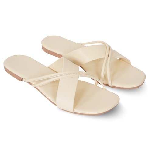 Image of Women's Lightweight Flip Flops | Comfortable Daily Wear Chappals | Soft Insole Slip-On Slippers for Girls & Women