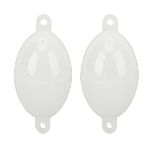 POENVFPO Luminous Fish, 2pcs Professional Egg Shaped Aid Fish Casting Bait Fishing Accessories for Night Fishing