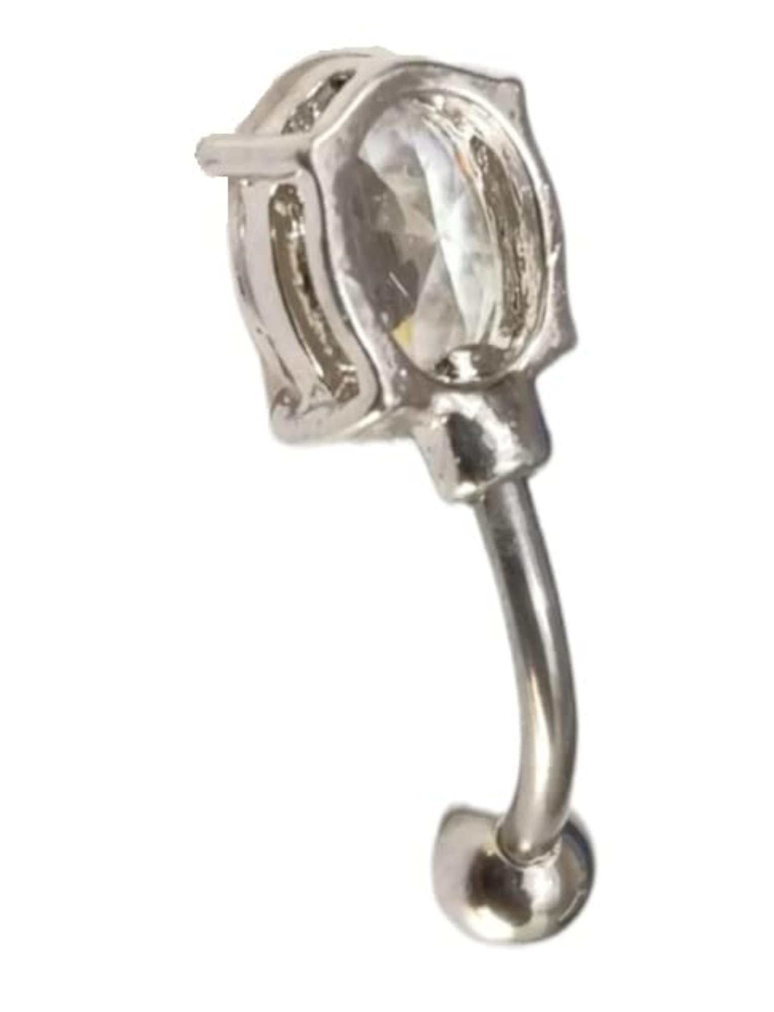 Stainless Steel Surgical Belly Button Barbell for Women