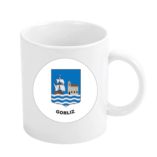 TAZA ESCUDO ARMONIAL GORLIZ - ARMORIAL MUNICIPAL DE VIZCAYA - PAIS VASCO
