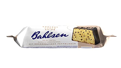 Bahlsen Comtess Choco-Chips - 8er Pack - saftiger Rührkuchen mit Schokoladenstückchen, einzeln verpackt (8 x 350 g)