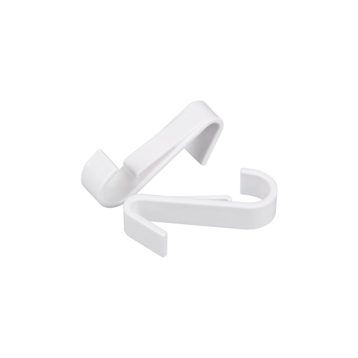 FACKELMANN 61247 Radiator Hook, Plastic, White, Purple, Transparent, 8 x 6 x 2 cm