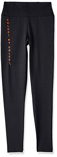 Calça Legging logo na perna, Colcci, Feminino, Preto, M