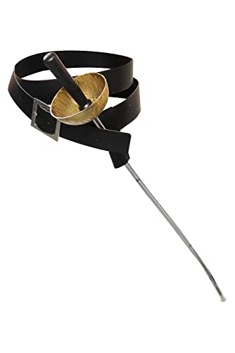 KoleGoe Belt Sword Boots Cosplay Costume Accessories Halloween Carnival Suit Props (Black), 100 Centimeters - Image 2