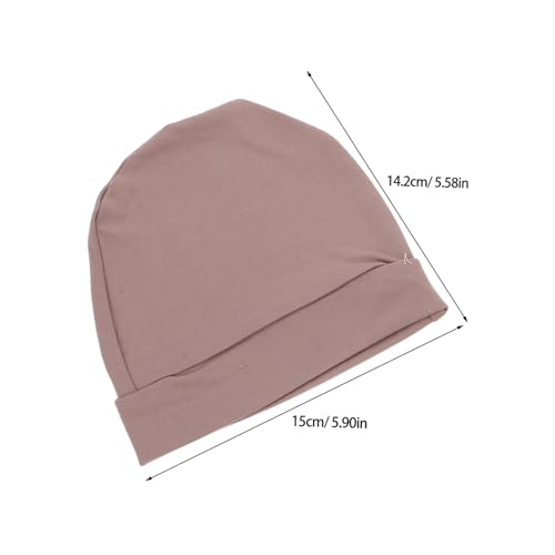 Gorros de algodón para recién nacidos unisex, lote de 6 gorritos transpirables de hospital 2