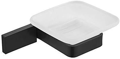 304 Stainless Steel Black Soap Dish Hotel Bathroom Soap Rack Hotel Bathroom Soap Basket Soap Dish Holder for Bathroom Shower Soap