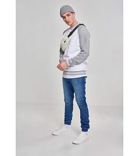 Urban Classics Contrast College Crew Maglia di