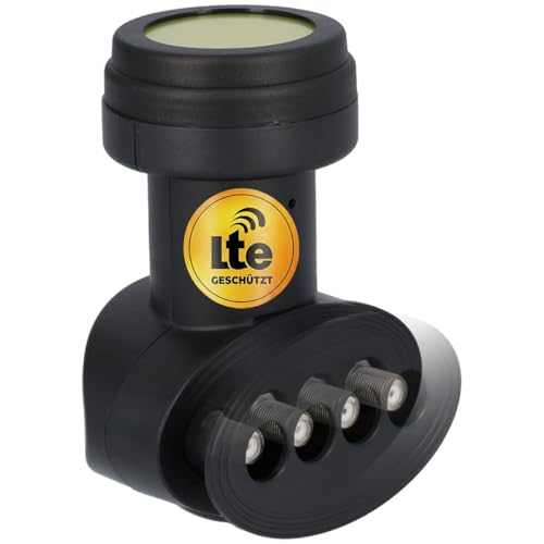 ZEHNDER Quad LNB, blindaje LTE, protección solar UV, LNB digital 4K para 4 participantes, receptor de satélite HD LNC para antena parabólica