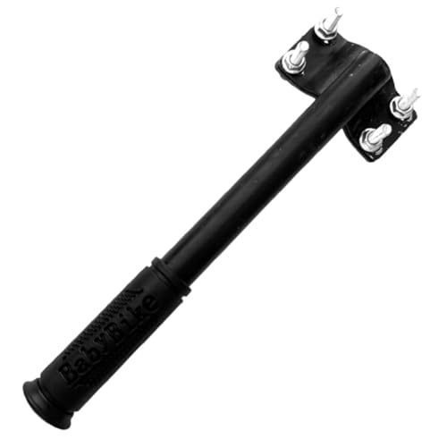 Gogogmee Children Bike Seats Bike Seats Handlebar Road Bike Armrest Rear Saddle Handle Mountain Bike Accessory Armrest for Bike Easy Installation Bike Armrest Bike Armrest Handle Black Iron