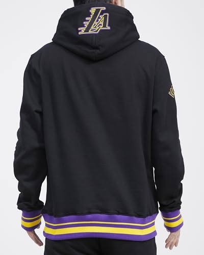 Image of Pro Standard Mens NBA Retro Classics Brushed Back French Terry Pull Over Hoodie
