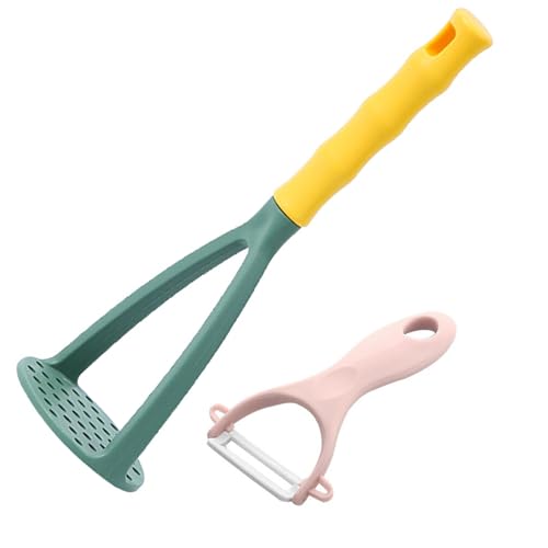 El Mejor Listado de Prensa patatas disponible en línea para comprar. 48 FCSHFC Aplastador De Patatas Silicona Mano Antideslizante Machacador De Patatas Herramienta De Cocina Para Patatas Dulces, Palta, Frijoles Prensa Patatas(Verde)