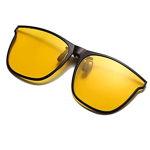 Long Keeper Gafas de Sol Polarizadas con Clip de Hombre Mujer Protección UV400 Clip Lente Gafas para Conducir Deportes