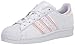 adidas Originals Superstar Shoes, Zapatillas Unisex niños, Blanco, Rosa, Blanco, 38 2/3 EU
