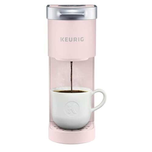 Keurig K-Mini Single Serve Coffee Maker with 6-12Oz Cup Sizes, Quick Brewing, and Removable Drip...