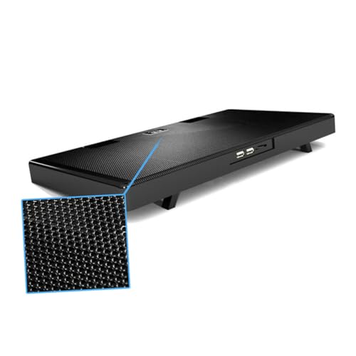Base para laptop con 5 ventiladores silenciosos y ángulo ajustable miniatura 7
