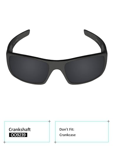 Image of Galvanic Replacement Lenses Compatible with Oakley Crankshaft OO9239 Sunglasses - Multiple Choices