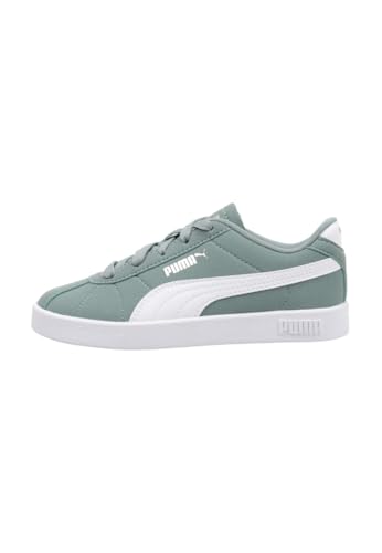 PUMA Unisex Kinder Club Ii Ps Sneaker, Green Moon Puma White, 32 EU