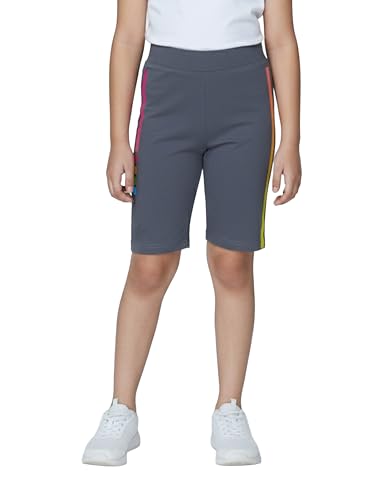 Image of KiddoPanti Girls Knee Length Cycling Shorts Pack of 2