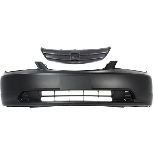Garage-Pro Front Bumper Cover Set, For 2001-2003 Honda Civic Coupe/Sedan,