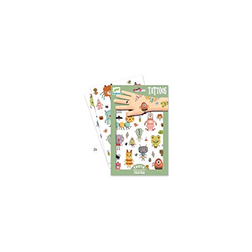 Preisvergleich Produktbild Abzieh-Tattoos Monster