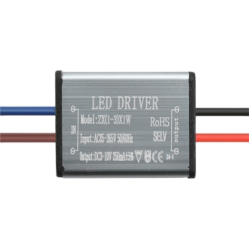 Driver LED IP68 étanche 1-3W AC85-265V pour luminaire extérieur
