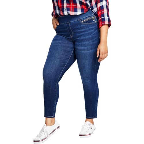 Tommy Hilfiger Womens Sportswear Gramercy Denim,REM WASH,22W