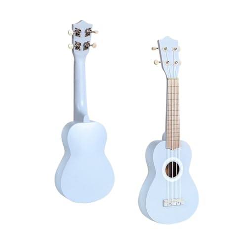 21 インチ ウクレレ演奏可能な楽器小型ギター ギフト パターン(Blue)