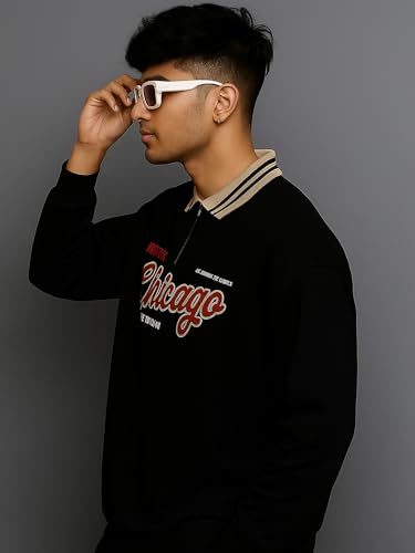 Image of Jump Cuts|| Mens|| Printed|| Polo Neck ||Full Sleeve||Cotton Blend|| Polo T-Shirt