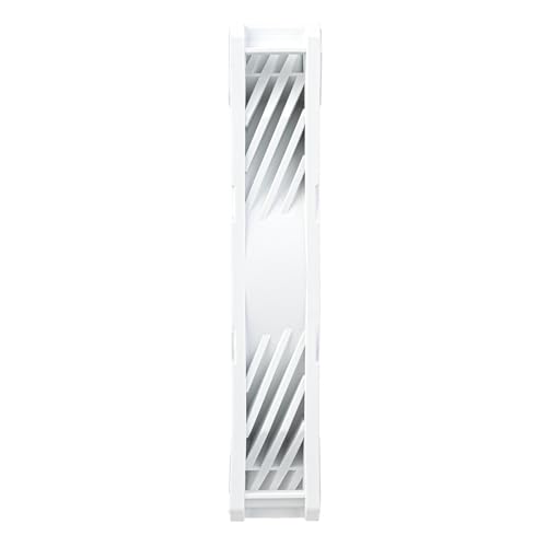 Image of Silverstone Technology Shark Force 140 White Colored ARGB Performance Enhanced 140mm PWM Fan with Addressable RGB (ARGB), SST-SF140W-ARGB
