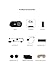 EFCUIWC G4 Motorcycle Helmet Headset - 1080p Camera & Car Recorder with Wireless Intercom
