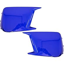 Front Bumper Bezels Deletes Compatible With 2018-2021 WRX STI - Blue Paint Matched