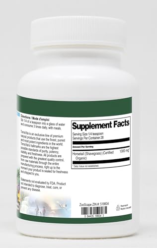 Terravita Organic Horsetail Silica Powder
